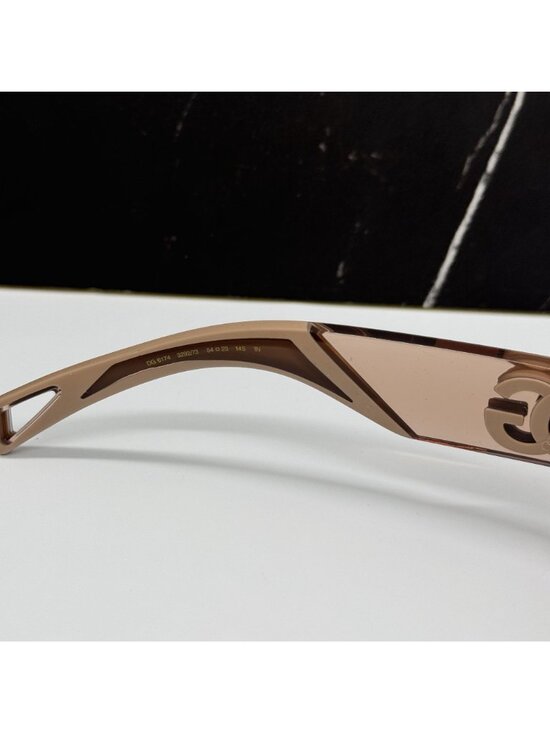 Dolce&Gabbana DG6174 3292/73 Beige Sunglasses Authentic NEW